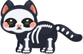 Skeleton Cat