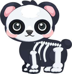 Skeleton Panda