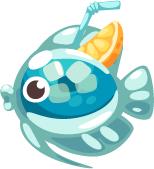 Boho Blue Lagoon Fish