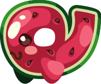 6th Anniversary Watermelon Fish