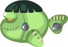 Halloween Frankenstein Fish