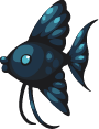 Gothic Street Blue Fish