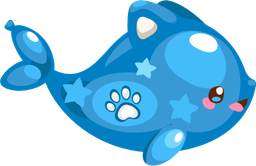 Shimmering Blue Pond